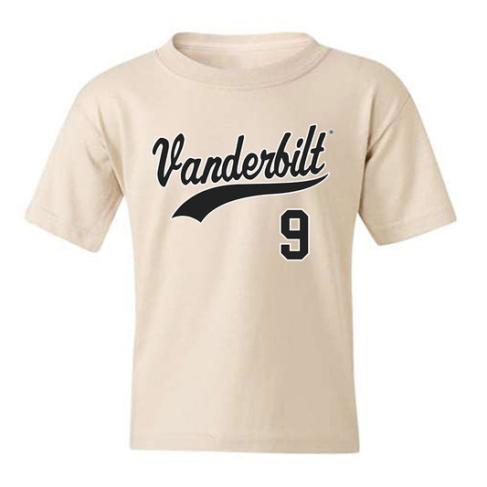 Vanderbilt - NCAA Baseball : Brodie Johnston - Replica Shersey Youth T-Shirt-0