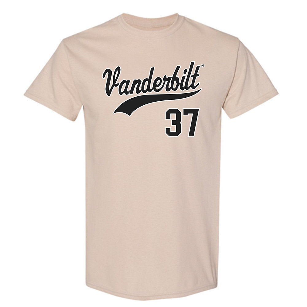 Vanderbilt - NCAA Baseball : Jakob Schulz - Replica Shersey T-Shirt-0