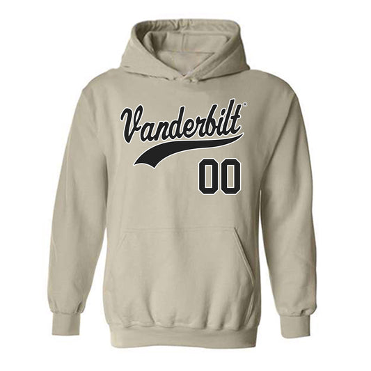 Vanderbilt - NCAA Baseball : Gunner Skelton - Replica Shersey Hooded Sweatshirt-0
