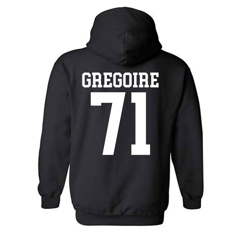 Vanderbilt - NCAA Football : Ted Gregoire - Replica Shersey Hooded Sweatshirt-1