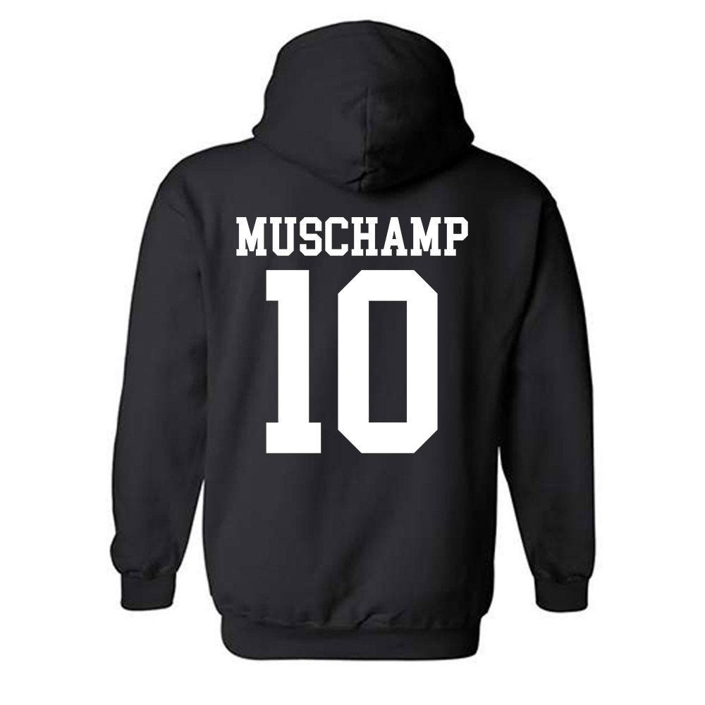 Vanderbilt - NCAA Football : Whit Muschamp - Replica Shersey Hooded Sweatshirt-1