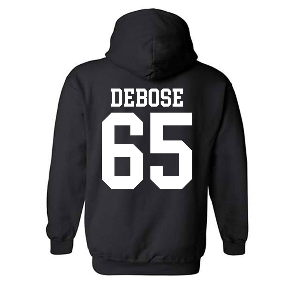 Vanderbilt - NCAA Football : Micah DeBose - Replica Shersey Hooded Sweatshirt-1