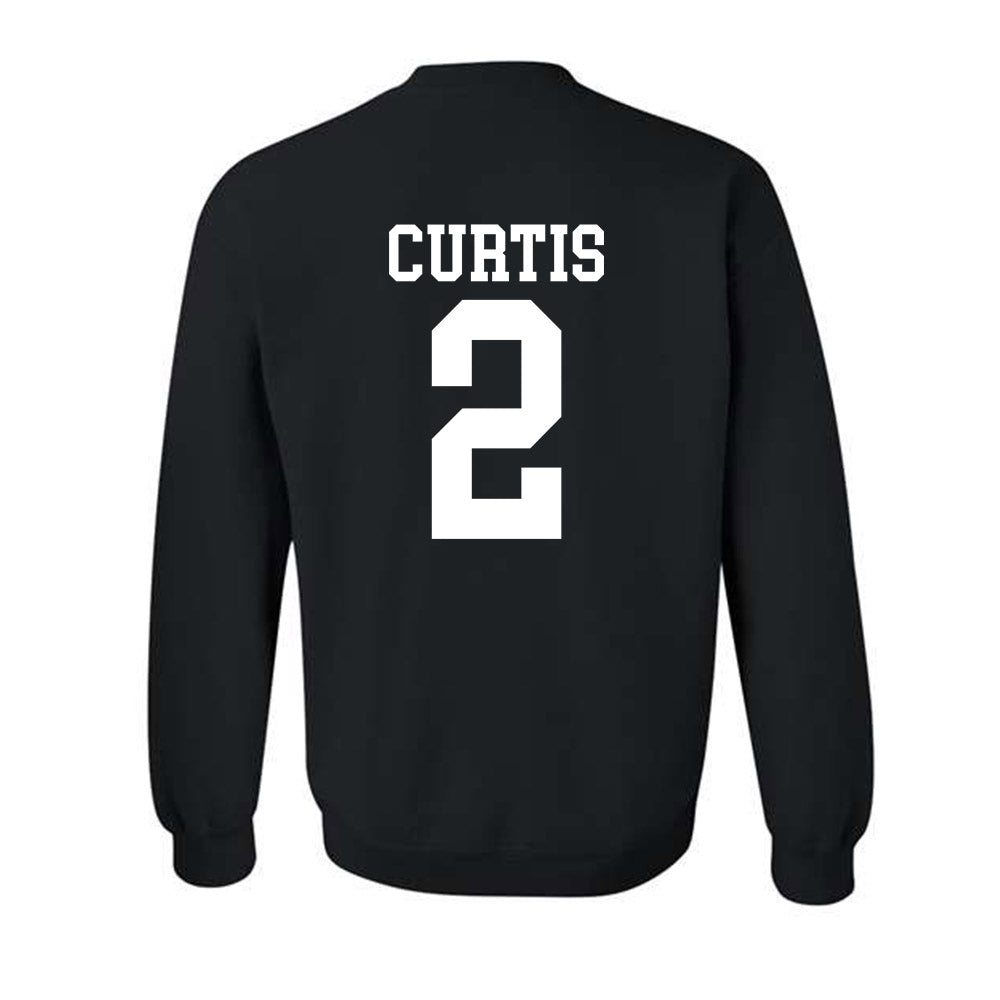 Vanderbilt - NCAA Football : Jared Curtis - Replica Shersey Crewneck Sweatshirt-1