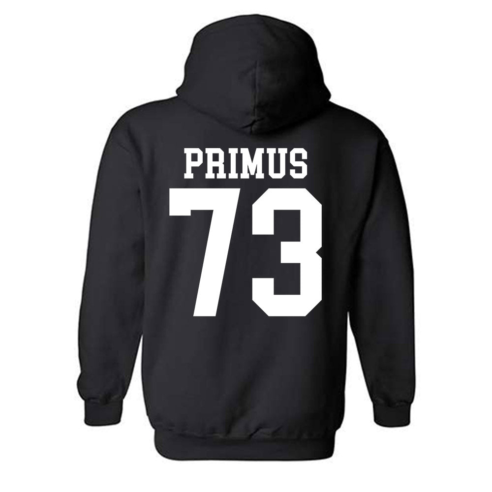 Vanderbilt - NCAA Football : Puleleiite Primus - Replica Shersey Hooded Sweatshirt-1