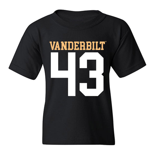 Vanderbilt - NCAA Football : Luke Dalise - Replica Shersey Youth T-Shirt-0