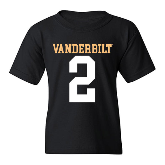 Vanderbilt - NCAA Football : Jared Curtis - Replica Shersey Youth T-Shirt-0