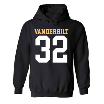 Vanderbilt - NCAA Football : Mason Carter - Replica Shersey Hooded Sweatshirt-0