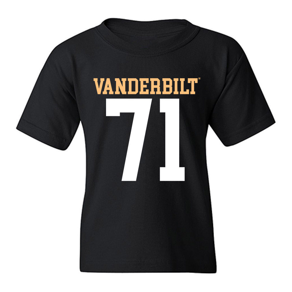 Vanderbilt - NCAA Football : Ted Gregoire - Replica Shersey Youth T-Shirt-0