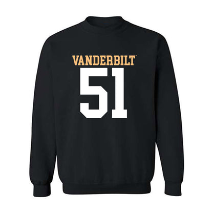 Vanderbilt - NCAA Football : Cameron Stepp - Replica Shersey Crewneck Sweatshirt-0