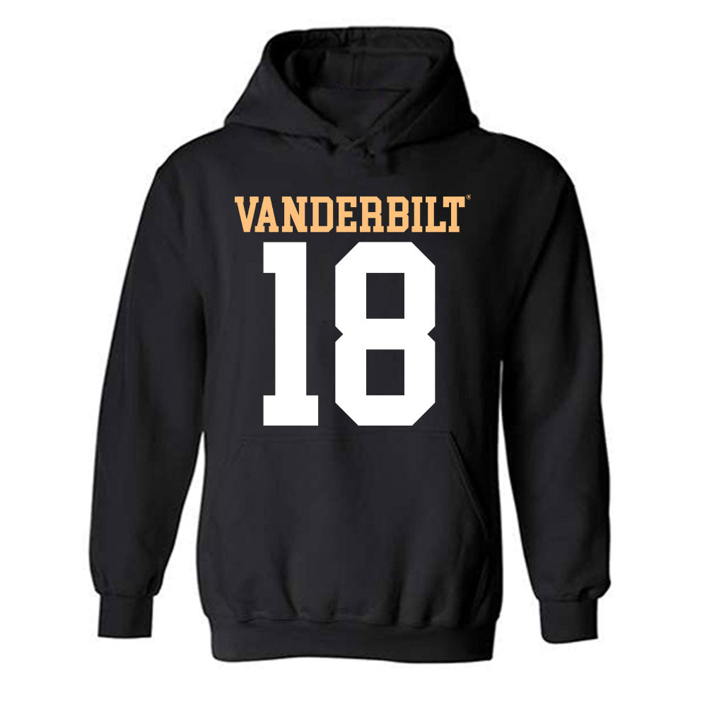 Vanderbilt - NCAA Football : Jayvontay Conner - Replica Shersey Hooded Sweatshirt-0