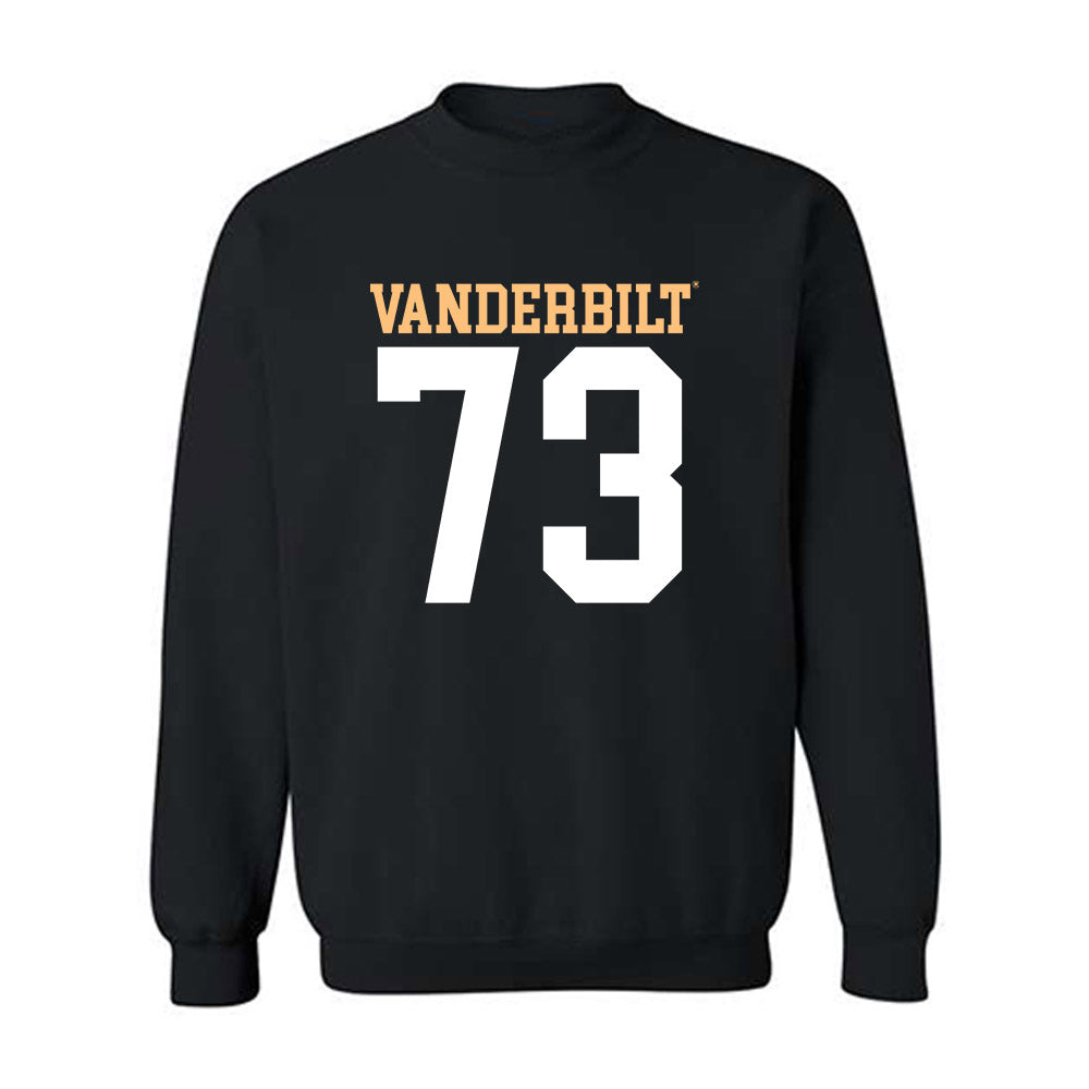 Vanderbilt - NCAA Football : Puleleiite Primus - Replica Shersey Crewneck Sweatshirt-0