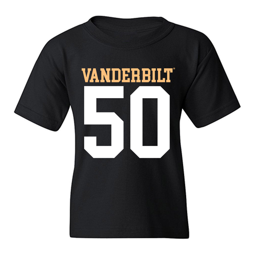 Vanderbilt - NCAA Football : Kene Obi - Replica Shersey Youth T-Shirt-0
