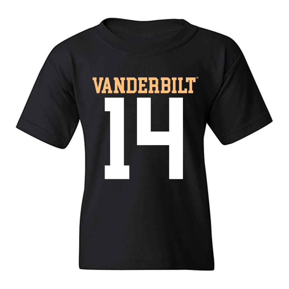 Vanderbilt - NCAA Football : Drew Cowart - Replica Shersey Youth T-Shirt-0