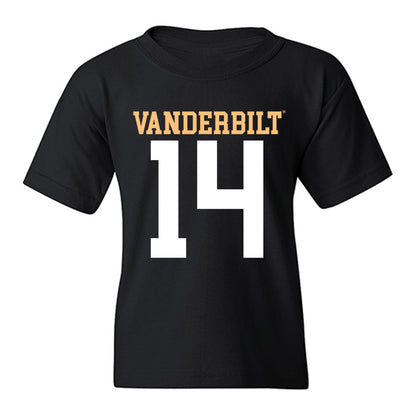 Vanderbilt - NCAA Football : Drew Cowart - Replica Shersey Youth T-Shirt-0