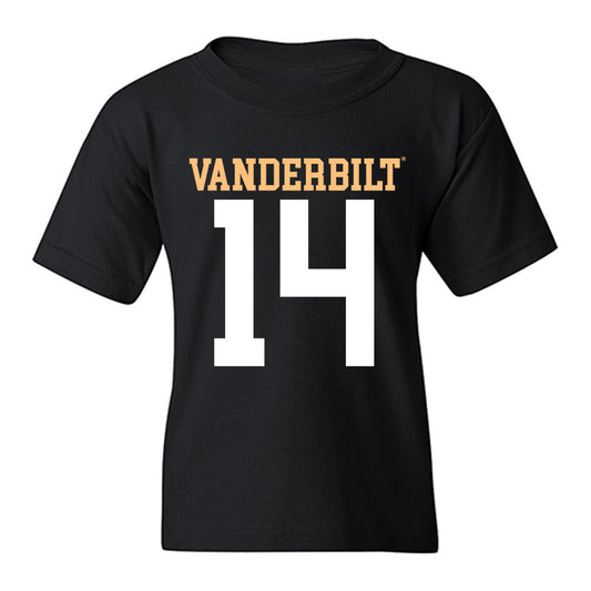 Vanderbilt - NCAA Football : Drew Cowart - Replica Shersey Youth T-Shirt-0