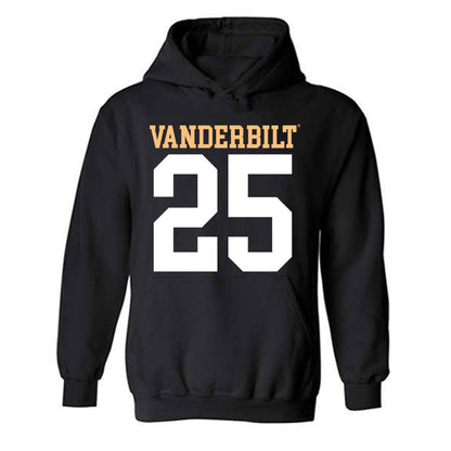 Vanderbilt - NCAA Football : Mason Lewis - Replica Shersey Hooded Sweatshirt-0