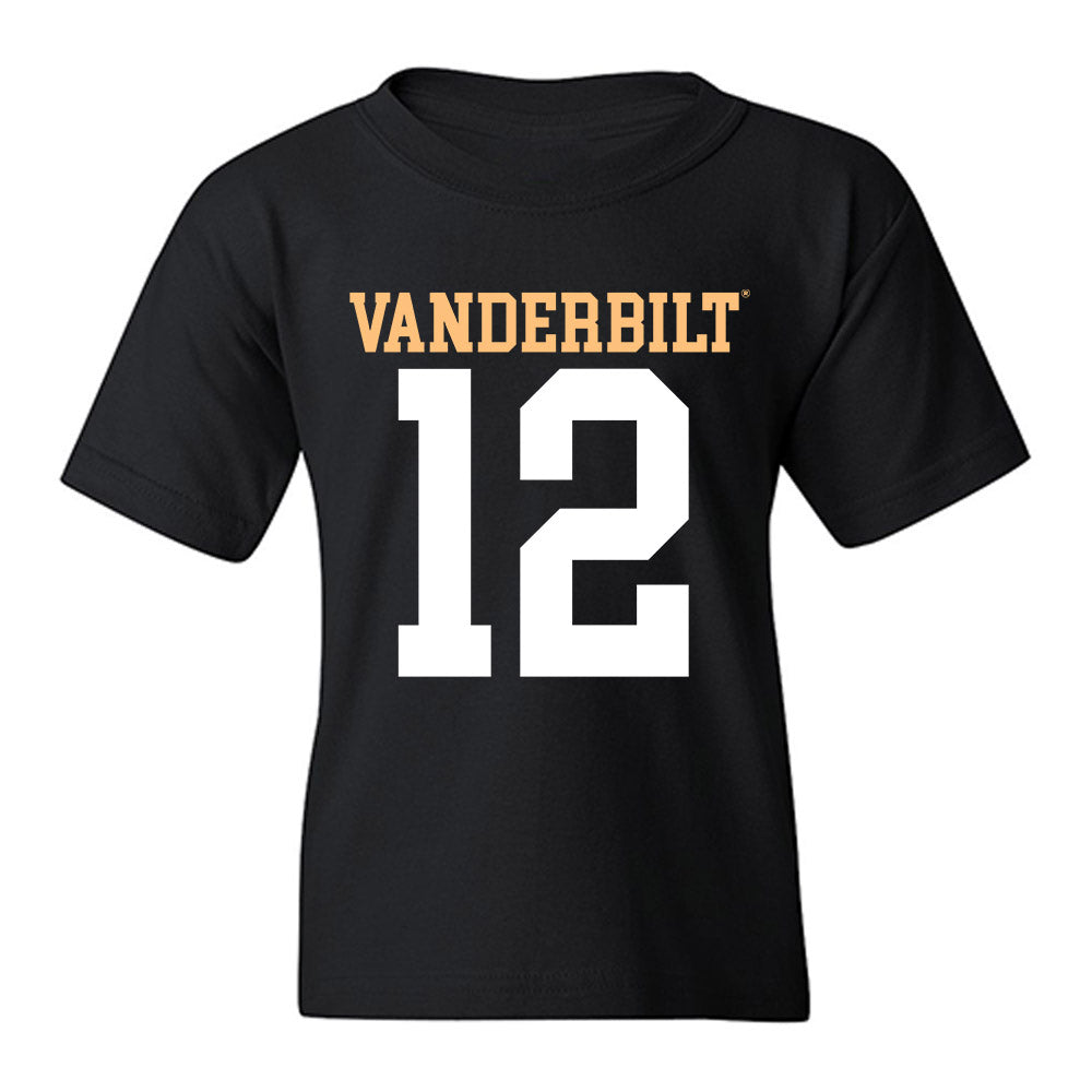 Vanderbilt - NCAA Football : Vanzale Hinton - Replica Shersey Youth T-Shirt-0