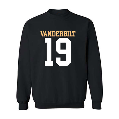 Vanderbilt - NCAA Football : Maurice Veney - Replica Shersey Crewneck Sweatshirt-0