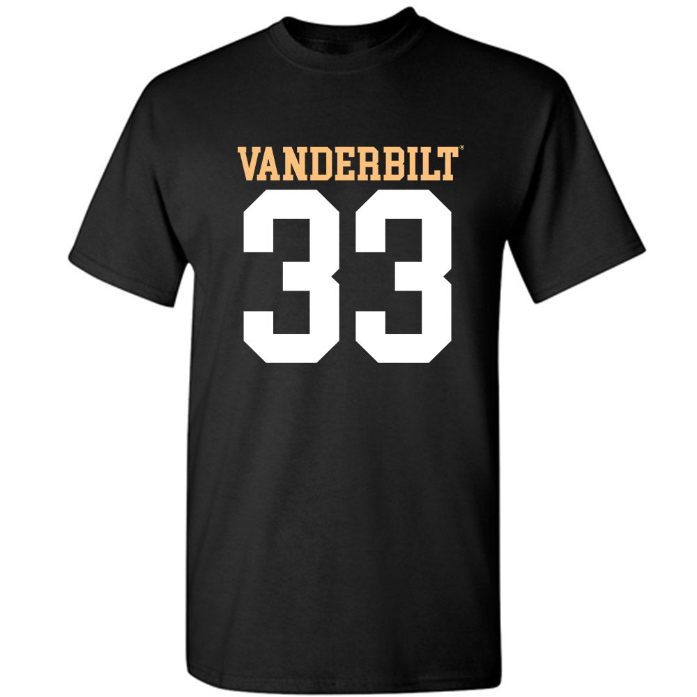 Vanderbilt - NCAA Football : Vanzale Hinton - Replica Shersey T-Shirt-0