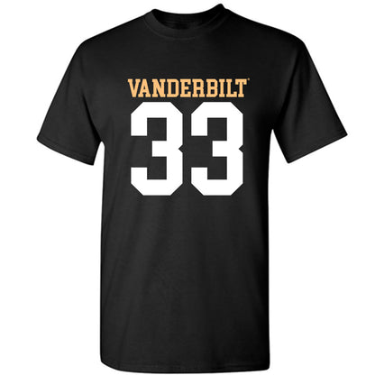 Vanderbilt - NCAA Football : Vanzale Hinton - Replica Shersey T-Shirt-0