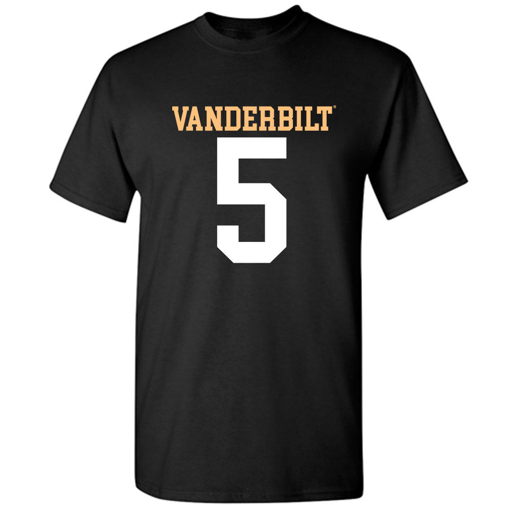 Vanderbilt - NCAA Football : Tristen Brown - Replica Shersey T-Shirt-0