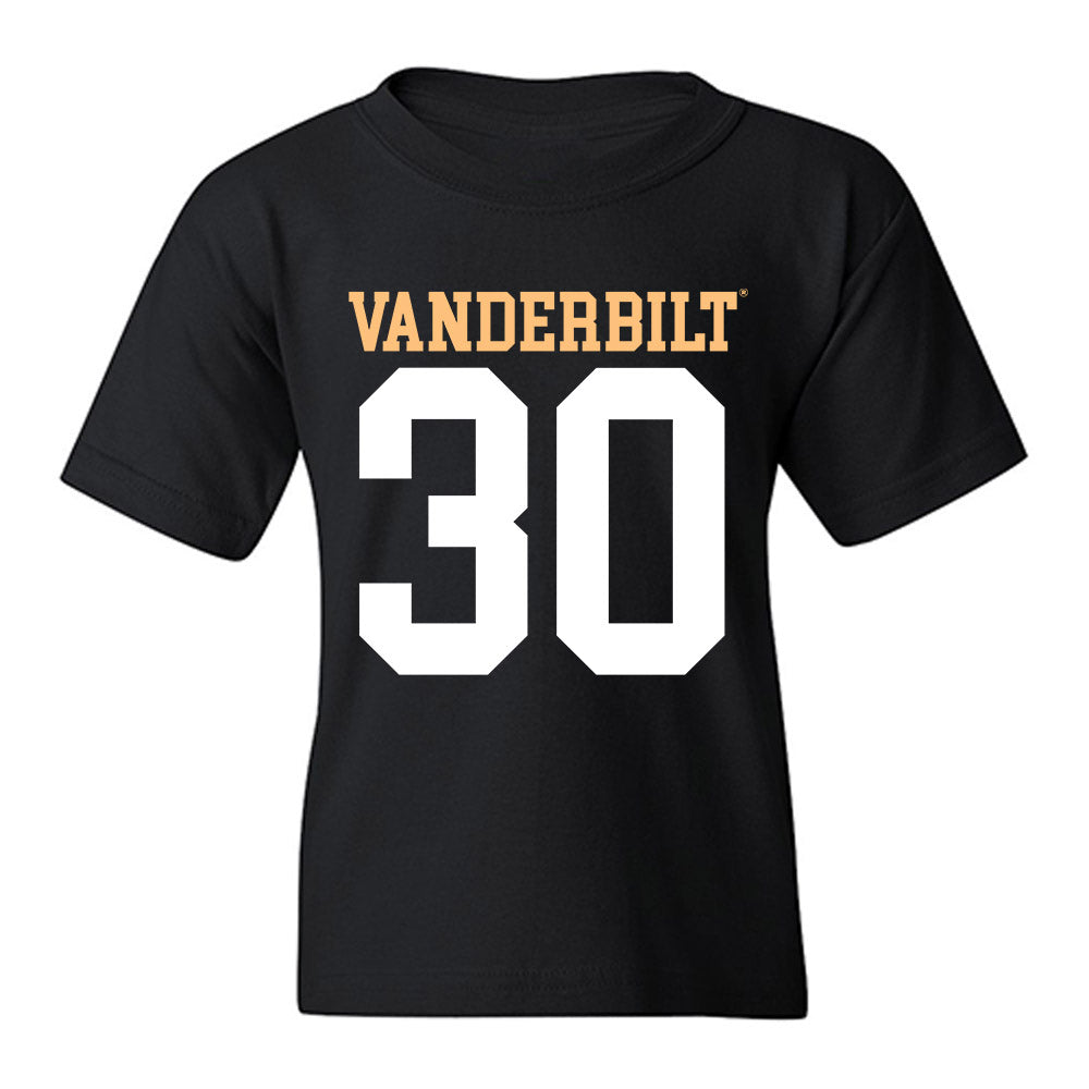 Vanderbilt - NCAA Football : Austin Howard - Replica Shersey Youth T-Shirt-0