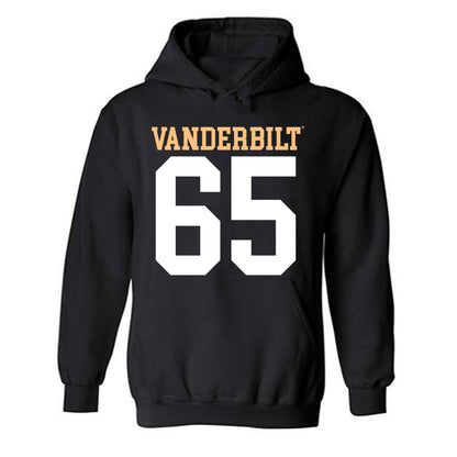 Vanderbilt - NCAA Football : Micah DeBose - Replica Shersey Hooded Sweatshirt-0