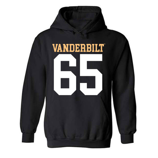 Vanderbilt - NCAA Football : Micah DeBose - Replica Shersey Hooded Sweatshirt-0
