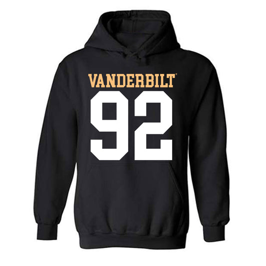 Vanderbilt - NCAA Football : Jaylon Stone - Replica Shersey Hooded Sweatshirt-0