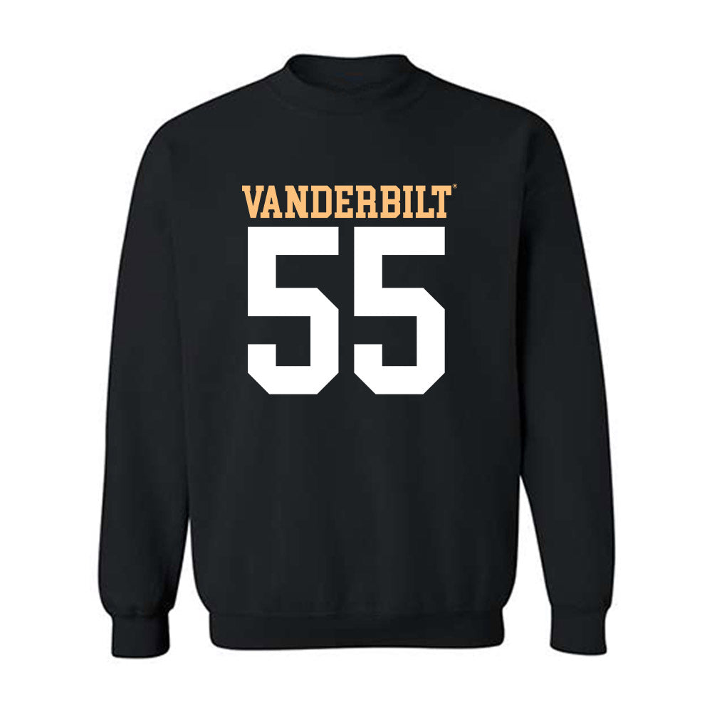 Vanderbilt - NCAA Football : George Williams-Haseotes - Replica Shersey Crewneck Sweatshirt-0
