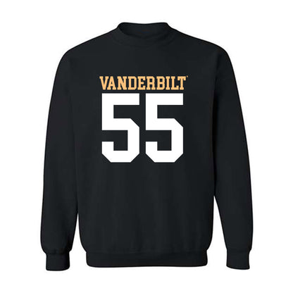 Vanderbilt - NCAA Football : George Williams-Haseotes - Replica Shersey Crewneck Sweatshirt-0