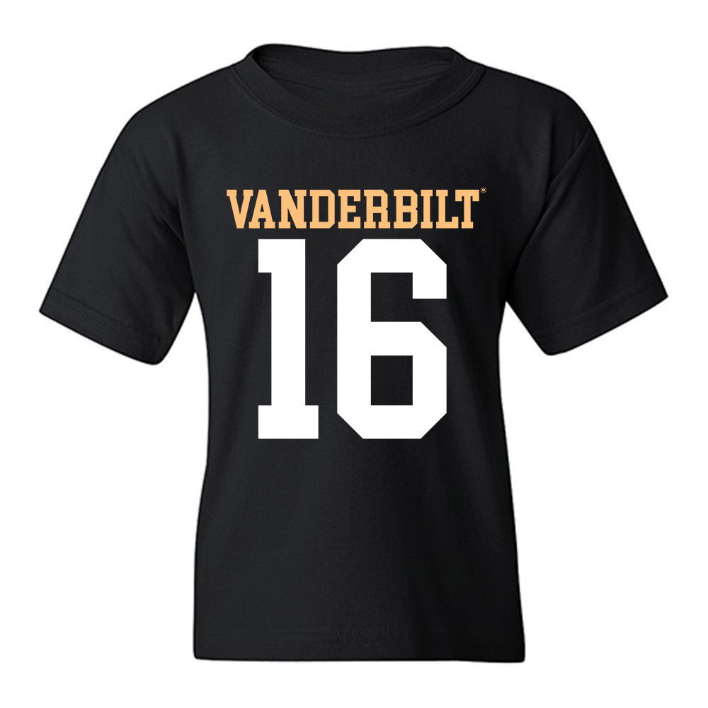 Vanderbilt - NCAA Football : Jaylin Davies - Replica Shersey Youth T-Shirt-0