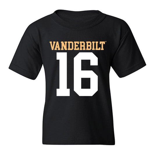 Vanderbilt - NCAA Football : Jaylin Davies - Replica Shersey Youth T-Shirt-0