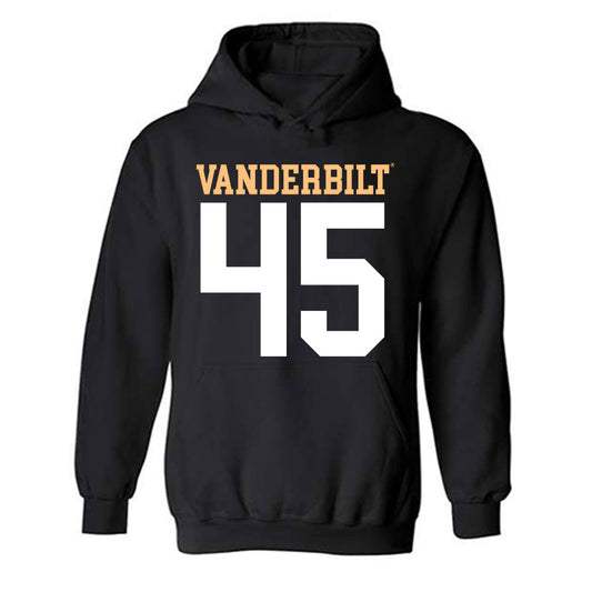Vanderbilt - NCAA Football : Maurice Veney - Replica Shersey Hooded Sweatshirt-0