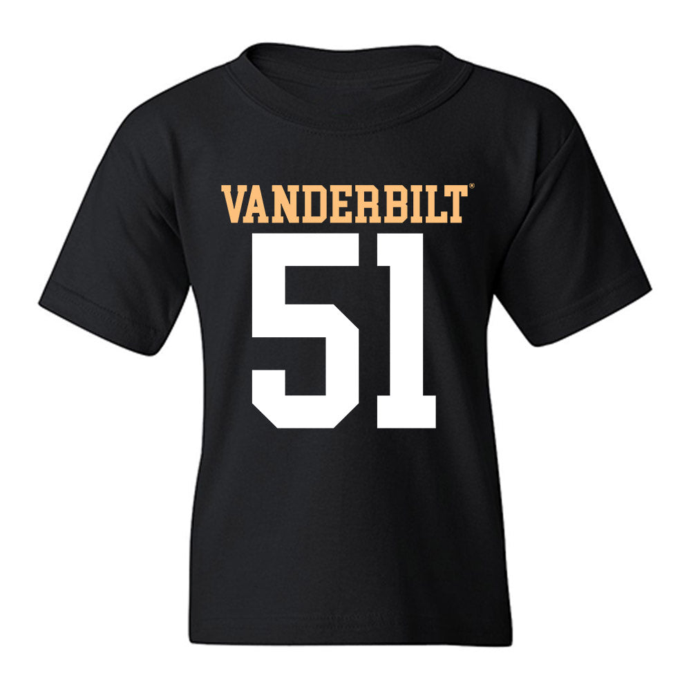 Vanderbilt - NCAA Football : Cameron Stepp - Replica Shersey Youth T-Shirt-0