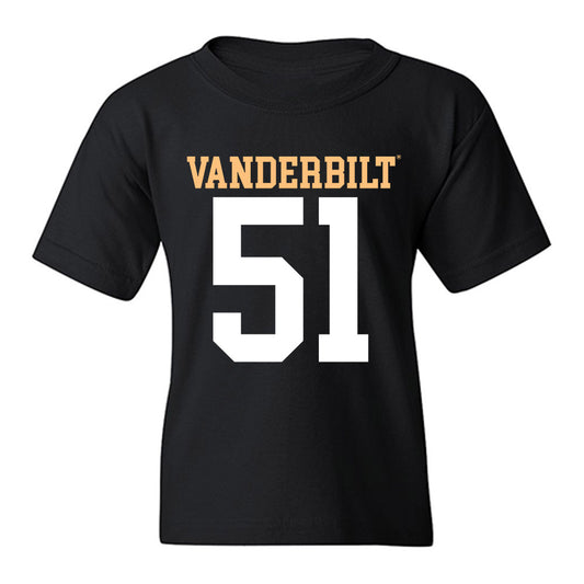 Vanderbilt - NCAA Football : Cameron Stepp - Replica Shersey Youth T-Shirt-0