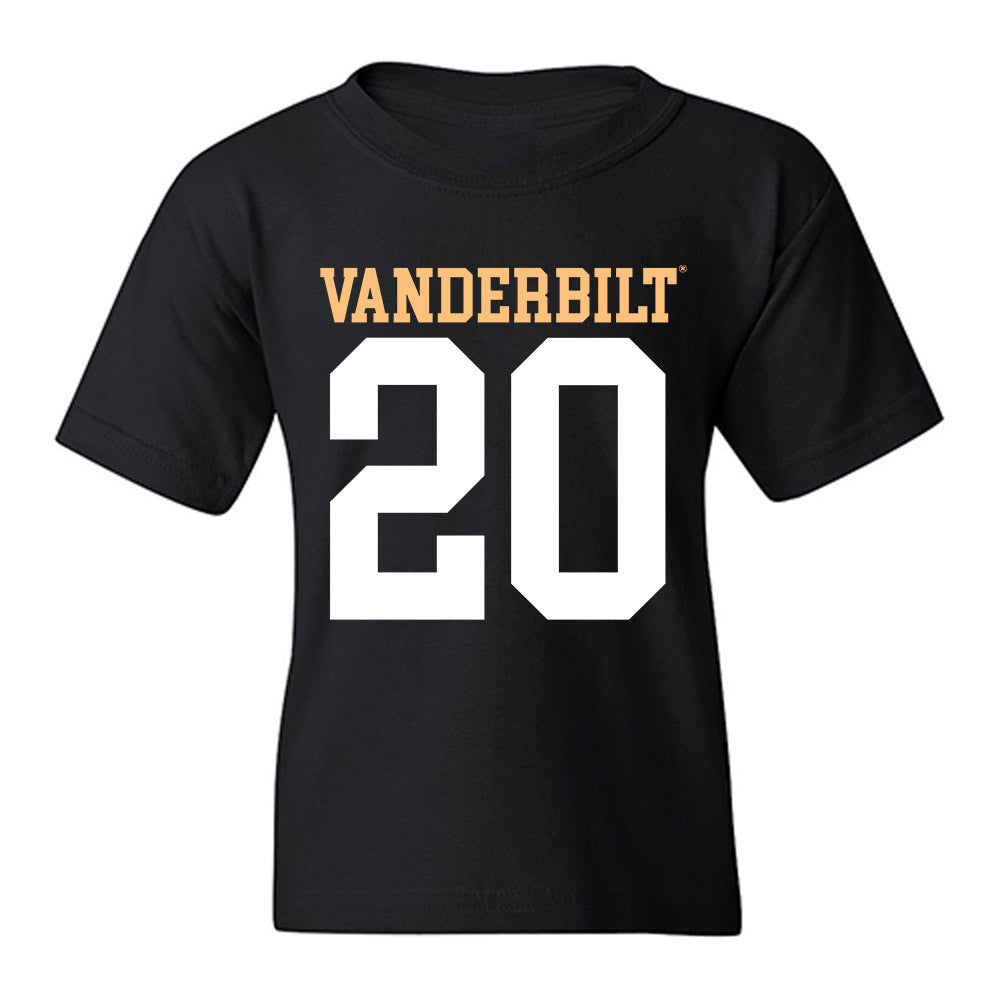 Vanderbilt - NCAA Football : Jamison Curtis - Replica Shersey Youth T-Shirt-0