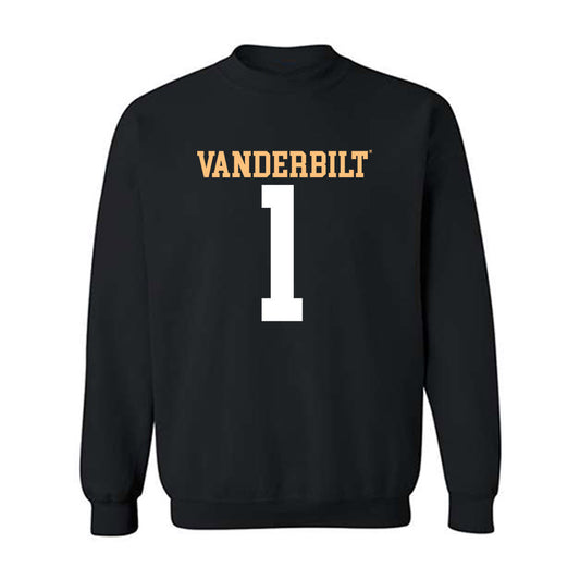 Vanderbilt - NCAA Football : Dontae Carter - Replica Shersey Crewneck Sweatshirt-0