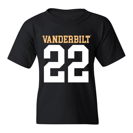 Vanderbilt - NCAA Football : Makhilyn Young - Replica Shersey Youth T-Shirt-0