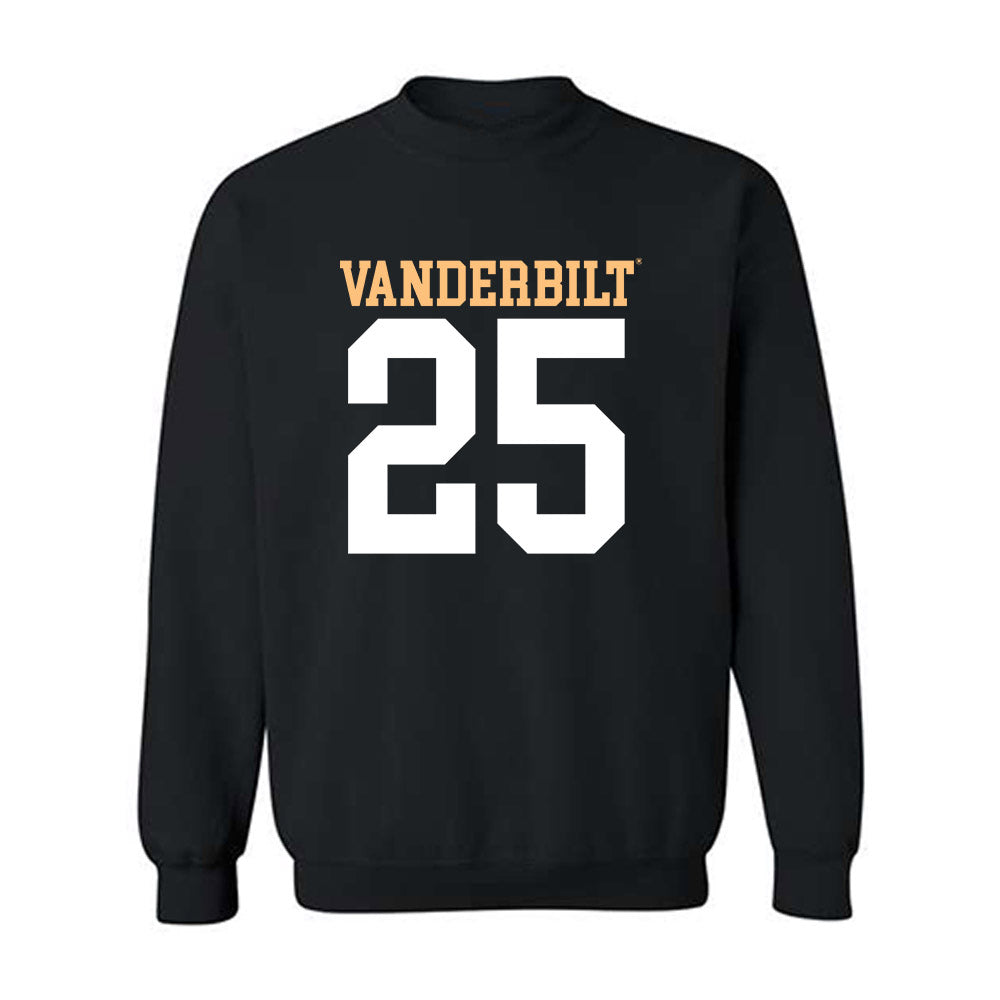 Vanderbilt - NCAA Football : Mason Lewis - Replica Shersey Crewneck Sweatshirt-0