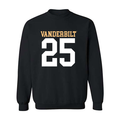 Vanderbilt - NCAA Football : Mason Lewis - Replica Shersey Crewneck Sweatshirt-0