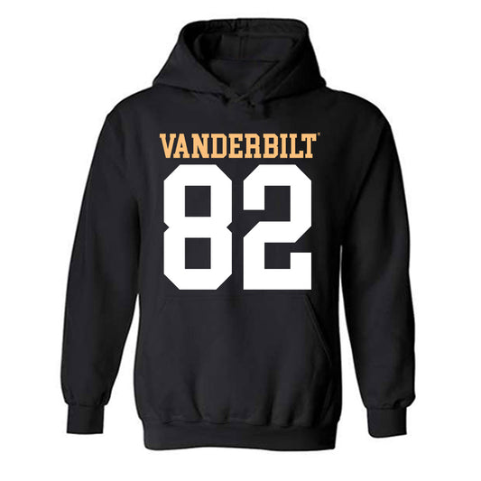 Vanderbilt - NCAA Football : Adam Gehm - Replica Shersey Hooded Sweatshirt-0