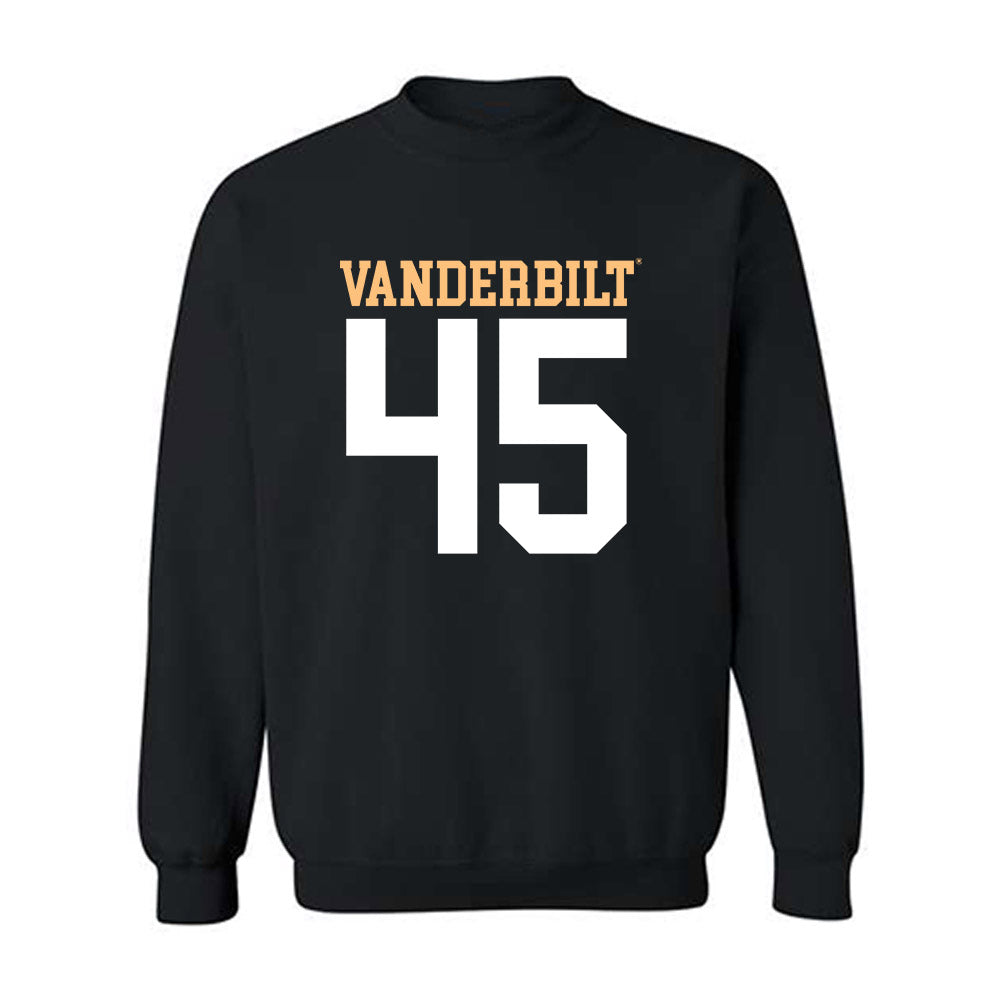 Vanderbilt - NCAA Football : Maurice Veney - Replica Shersey Crewneck Sweatshirt-0