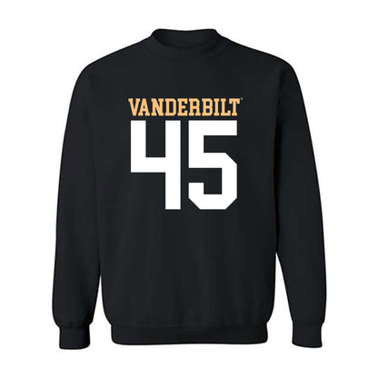 Vanderbilt - NCAA Football : Maurice Veney - Replica Shersey Crewneck Sweatshirt-0