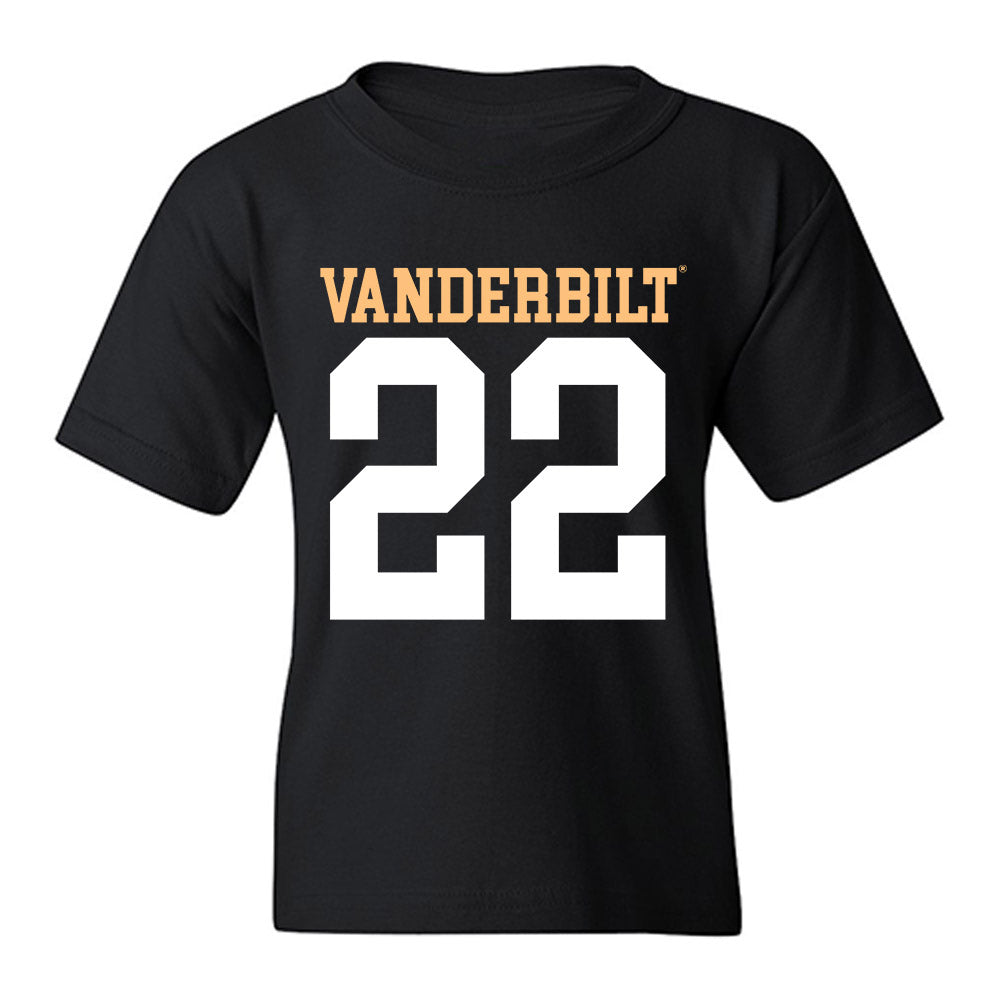 Vanderbilt - NCAA Football : Mk Young - Replica Shersey Youth T-Shirt-0