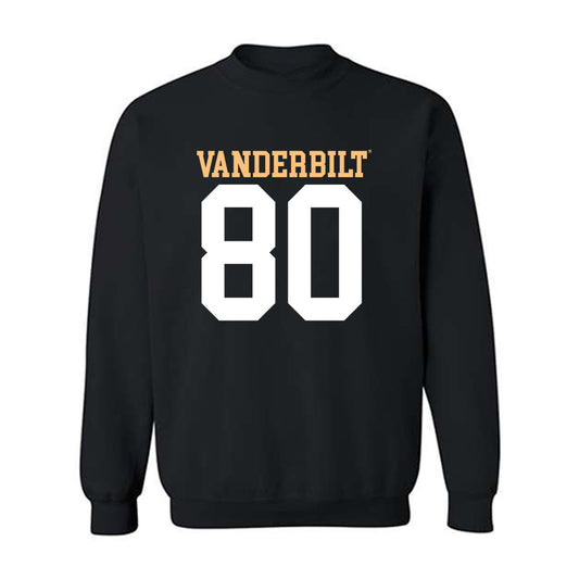 Vanderbilt - NCAA Football : Claiborne Richards - Replica Shersey Crewneck Sweatshirt-0
