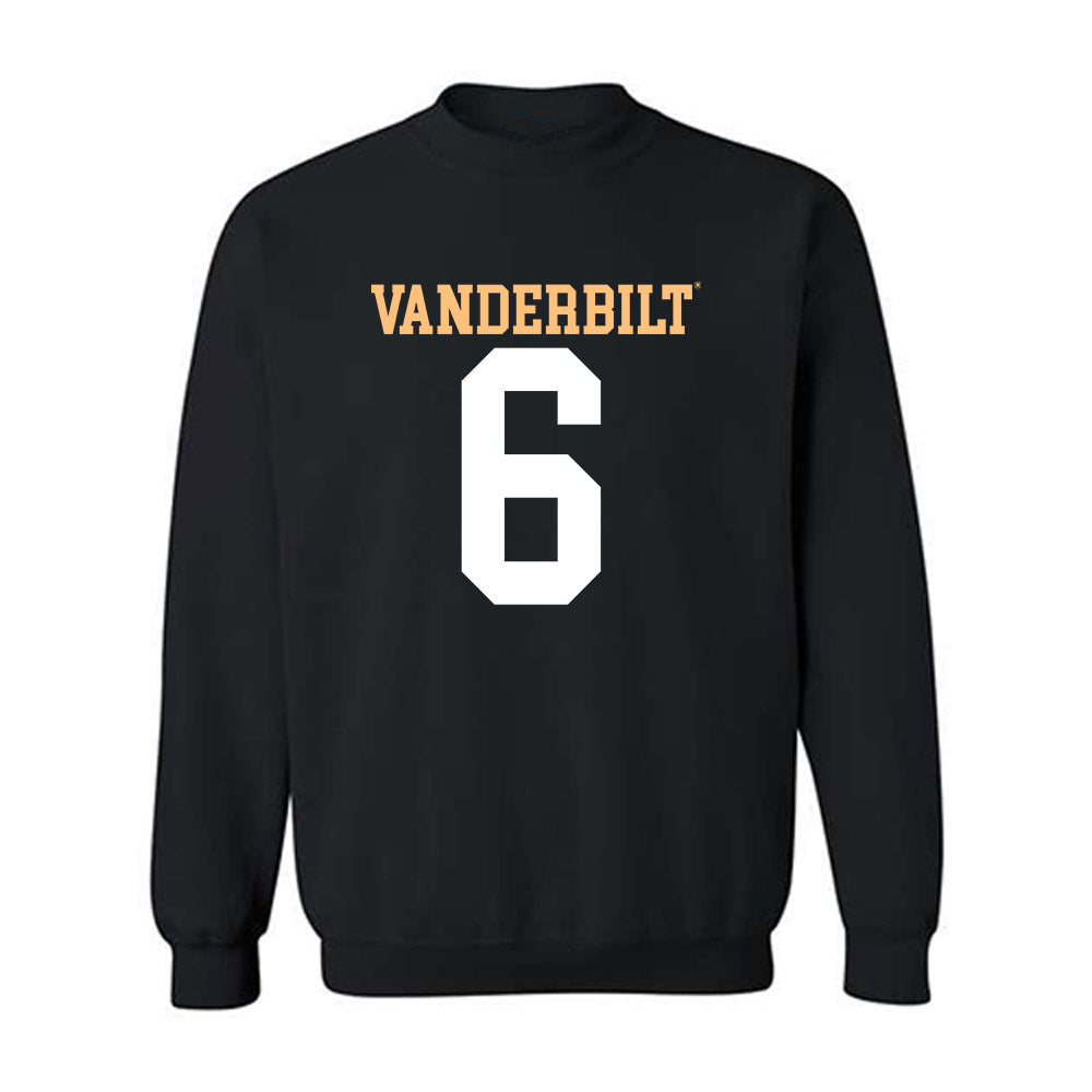 Vanderbilt - NCAA Football : Jacory Thomas - Replica Shersey Crewneck Sweatshirt-0