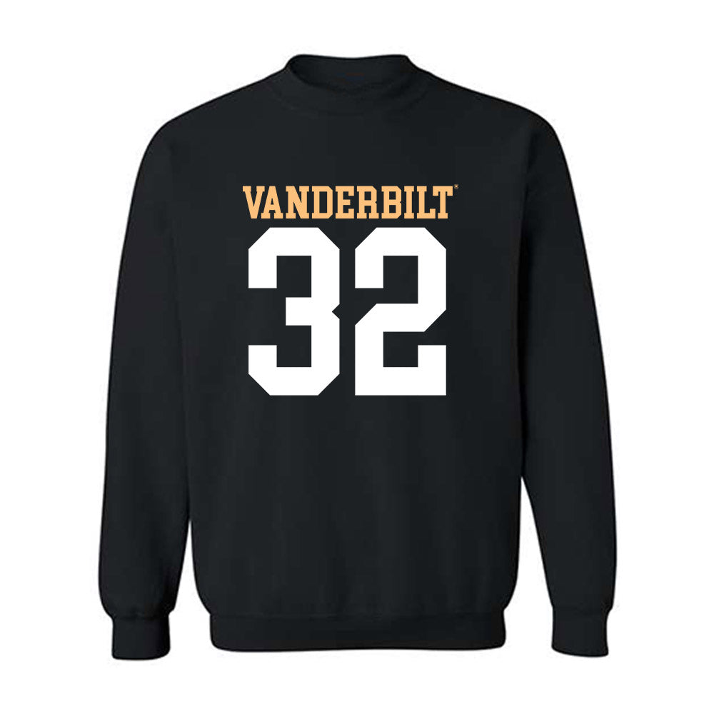 Vanderbilt - NCAA Football : Mason Carter - Replica Shersey Crewneck Sweatshirt-0