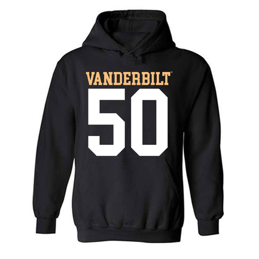Vanderbilt - NCAA Football : Gunner Givens - Replica Shersey Hooded Sweatshirt-0