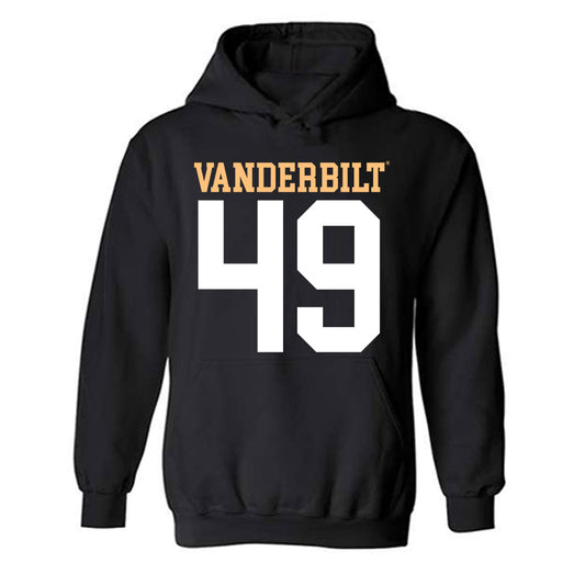 Vanderbilt - NCAA Football : Elijah Rooney - Replica Shersey Hooded Sweatshirt-0
